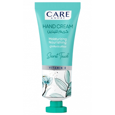 CARE & MORE HAND CREAM SECRET TOUCH — MOISTURIZING AND NOURISHING WITH VITAMIN E 50 ML